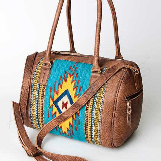 LC-ADBG714 Duffel Genuine Western Leather Women Bag