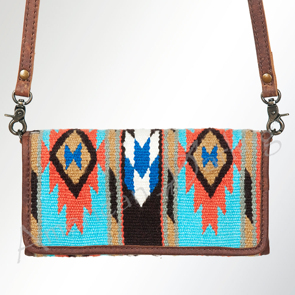 ADBG486K American Darling Hand Woven Saddle Blanket Crossbody Bag