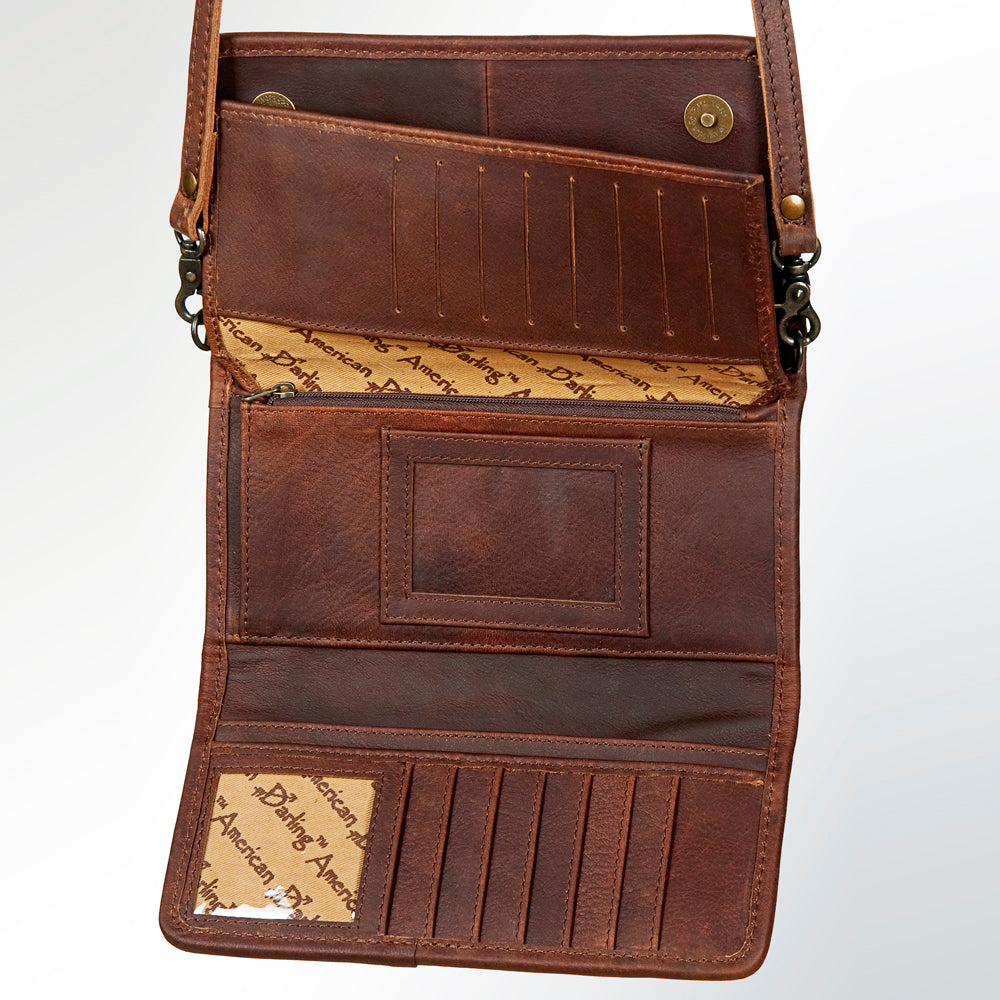 ADBG486K American Darling Hand Woven Saddle Blanket Crossbody Bag