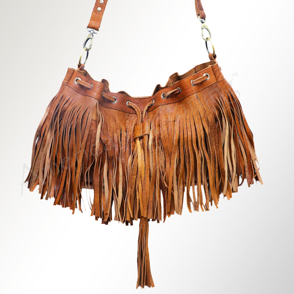 ADBGM178 Bucket Genuine Western Leather Women Bag