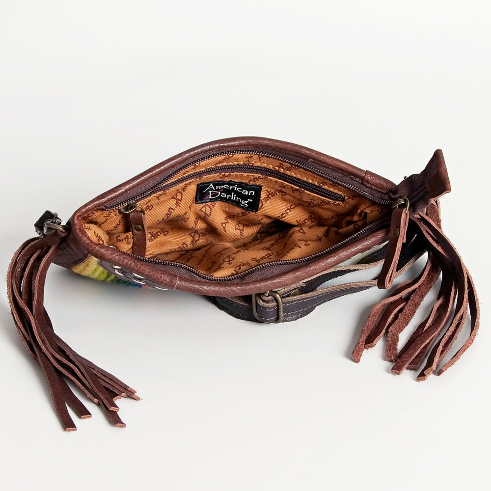 LC-ADBGA189 Saddle Blanket Genuine Western Leather Women Bag