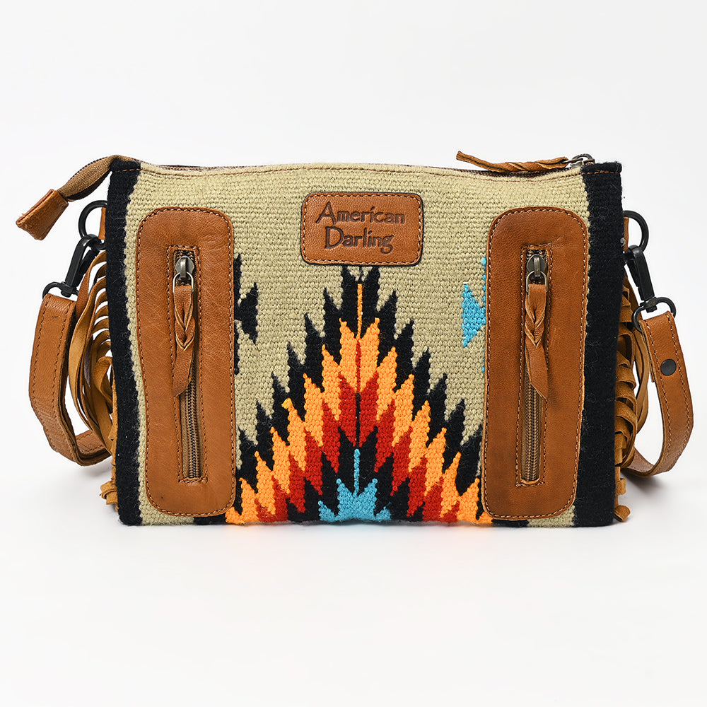 LC-ADBGZ184L  Crossbody Genuine Western Leather Women Bag Becca