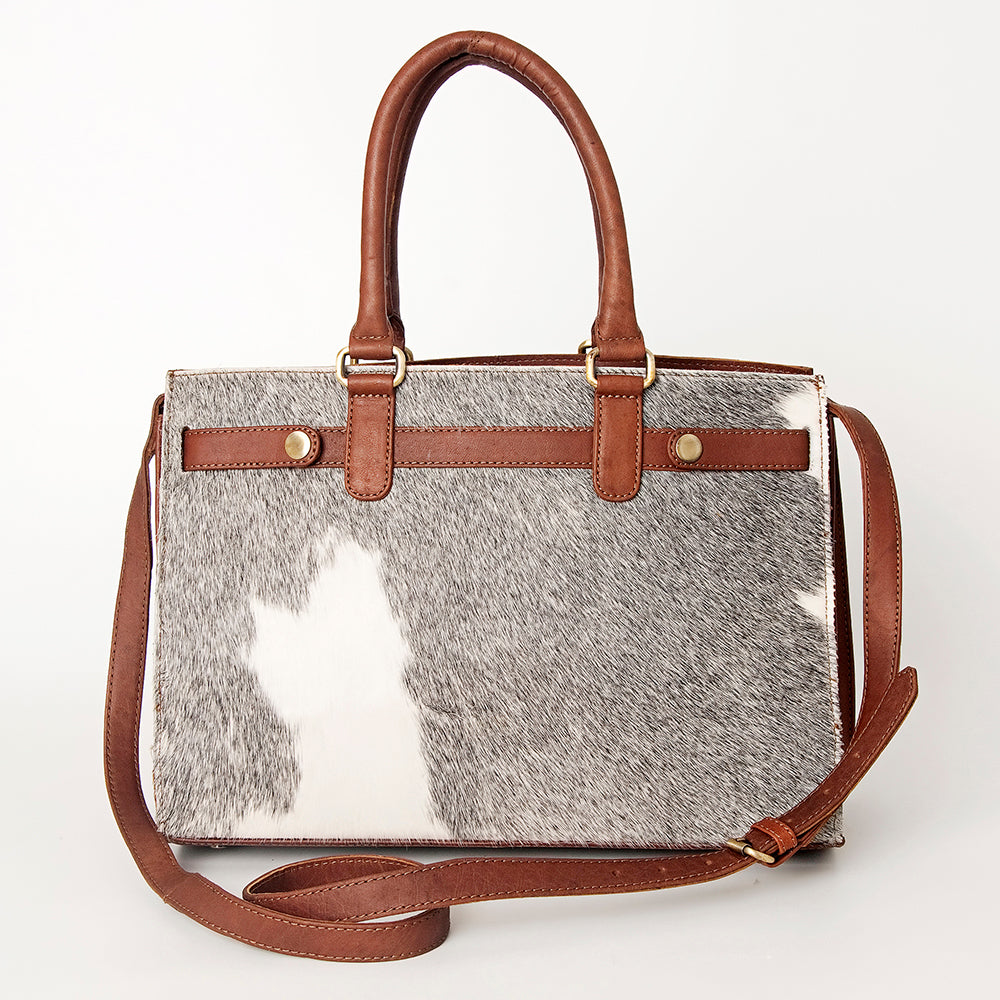 LC-ADBGI191 Tote Hair On Genuine Western Leather Women Bag