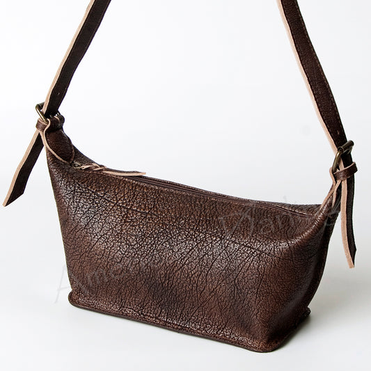 ADBG751 American Darling Western Leather Cross body Bag - Handcrafted Full Grain Leather Purse