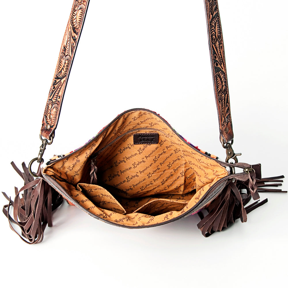 LC-ADBGZ421 Crossbody Genuine Western Leather Women Bag