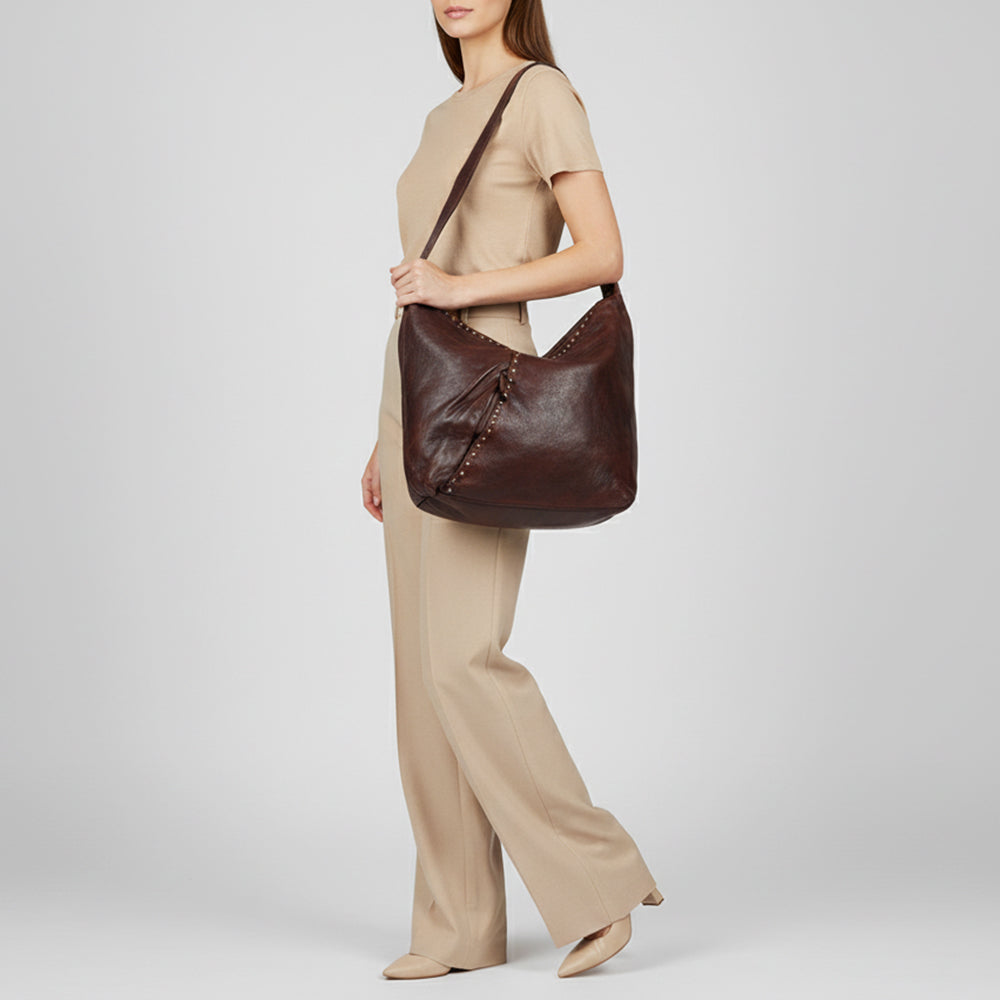 SWC176 Altamira - Premium Leather Hobo Bag