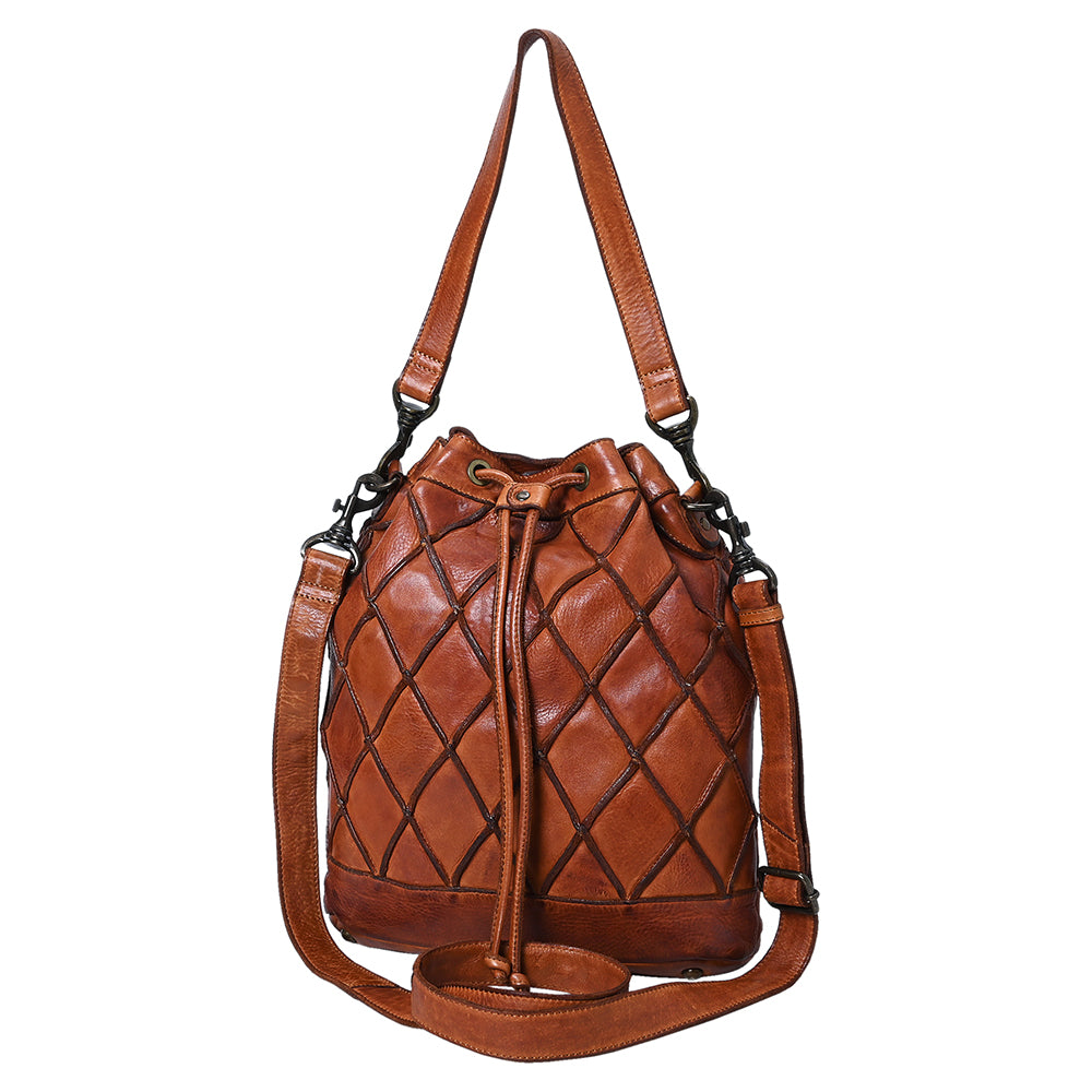 SWC177CG Bucket Genuine Leather women bag western Bag