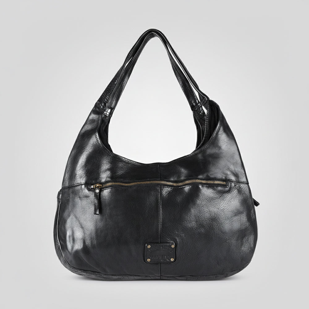 SWC189 Venturo - Basket Weave Hobo Bag