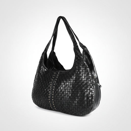 SWC189 Venturo - Basket Weave Hobo Bag