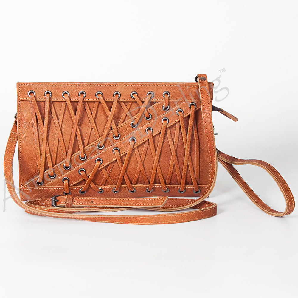 GIBGX245 Wristlet Genuine Leather Women Bag Western Handbag Purse