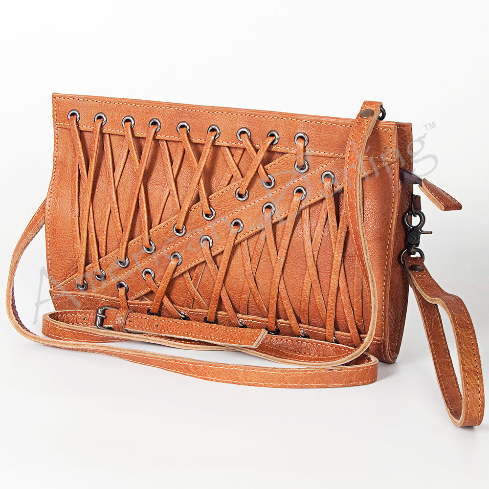 GIBGX245 Wristlet Genuine Leather Women Bag Western Handbag Purse