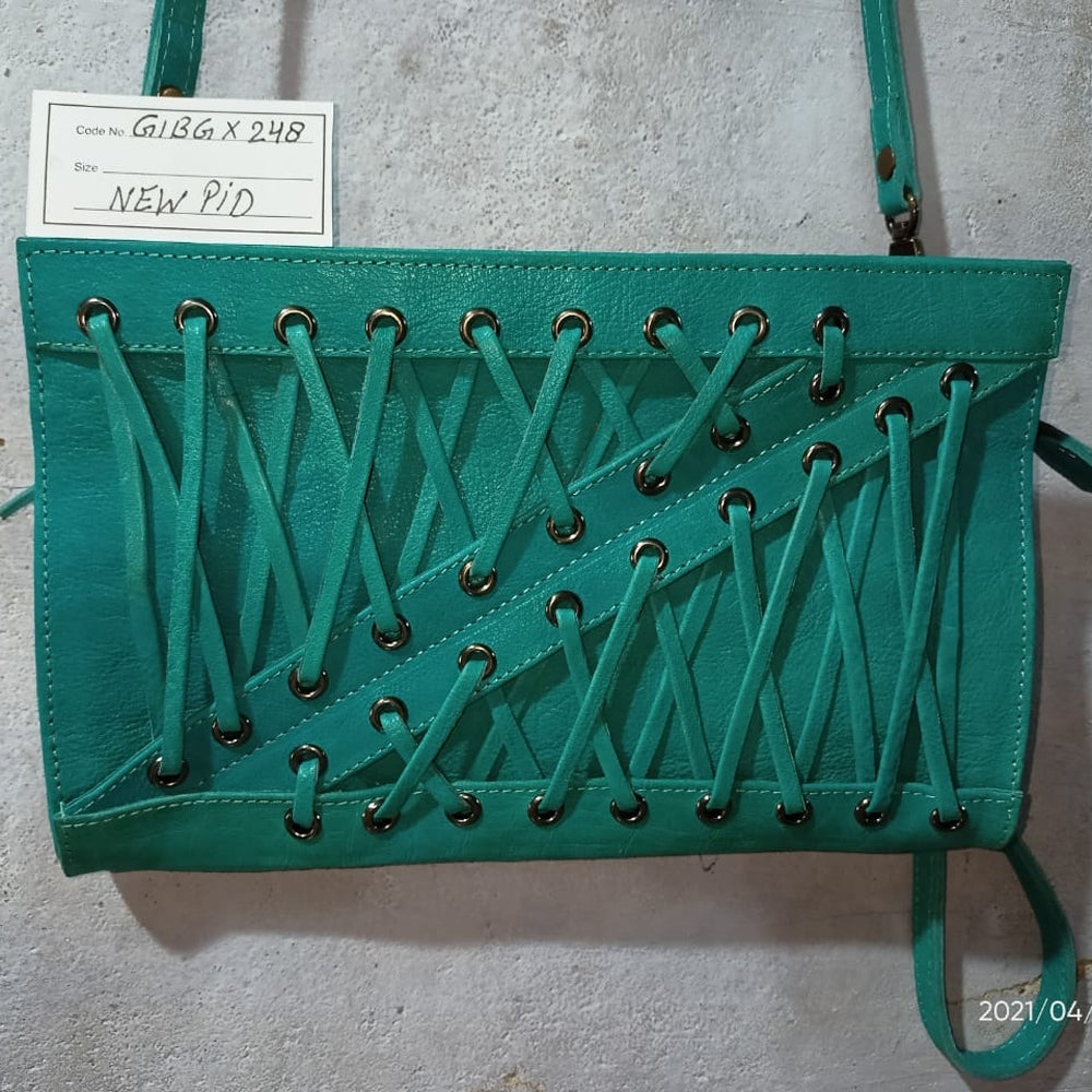 GIBGX248 Wristlet Genuine Leather Women Bag Western Handbag Purse
