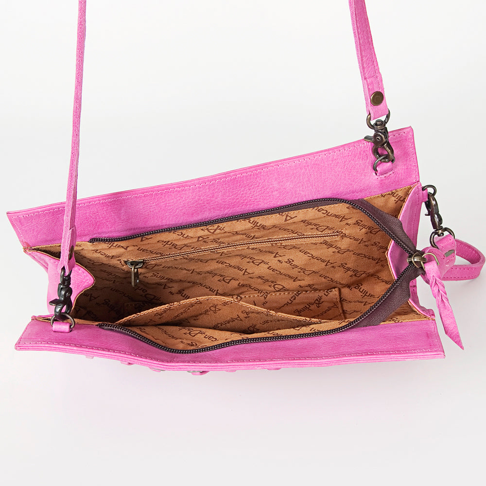 LC-ADBG684 Wallet Genuine Western Leather Women Bag