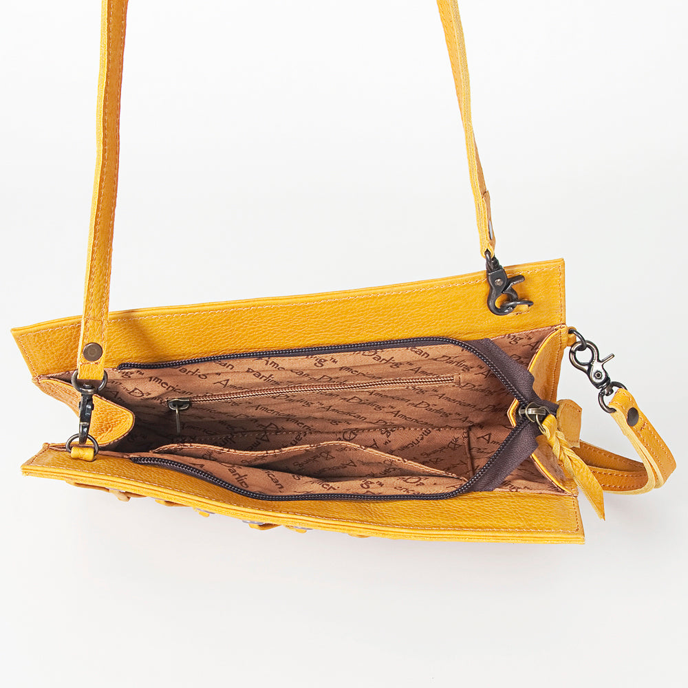 GIBGX252 Wristlet Genuine Leather Women Bag Western Handbag Purse