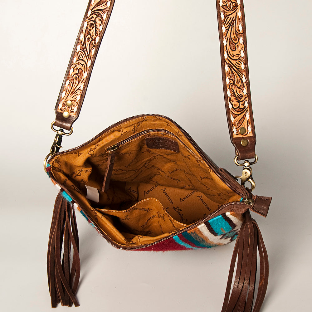 LC-ADBGA205 Crossbody Genuine Western Leather Women Bag