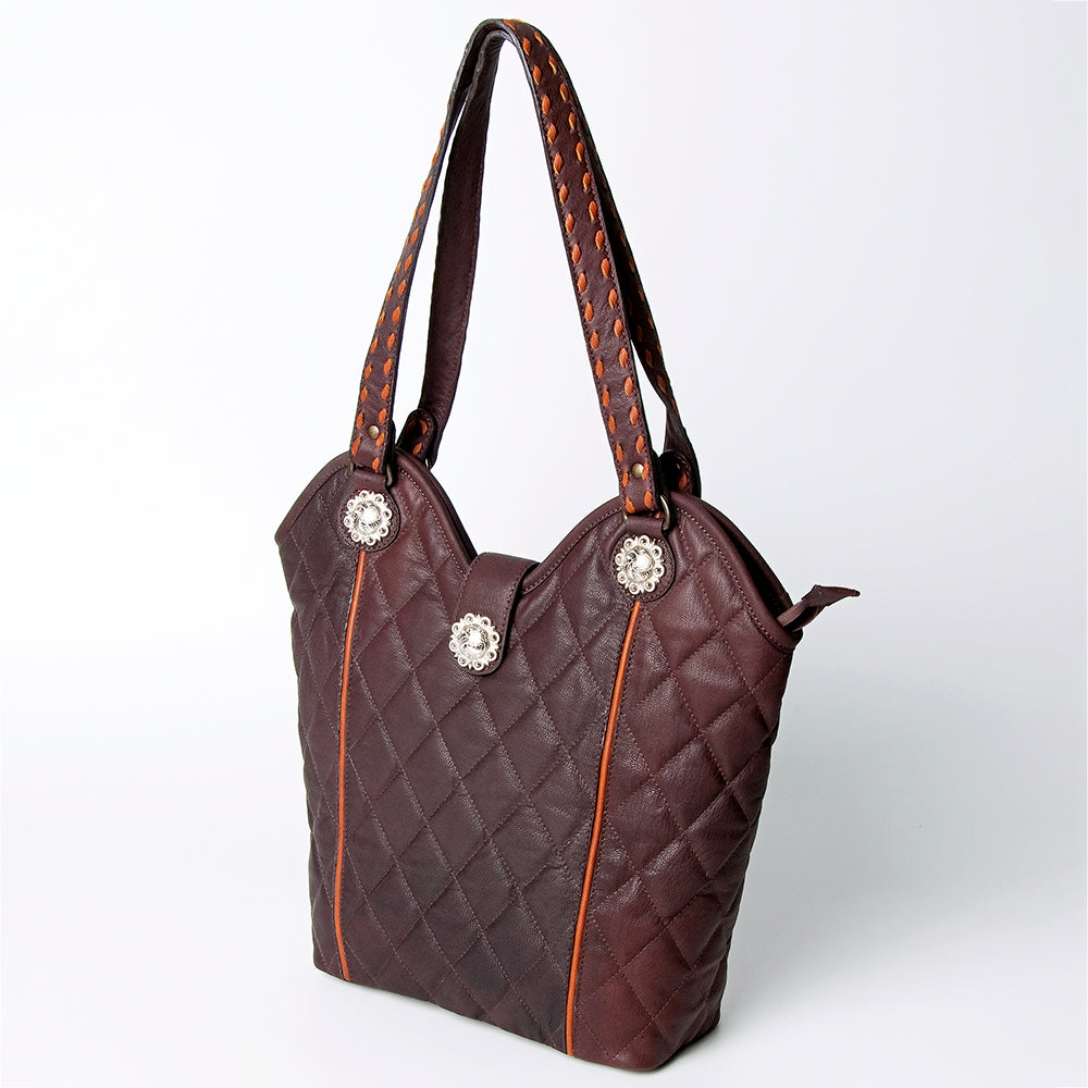 LC-ADBGZ437 Tote Genuine Western Leather Women Bag