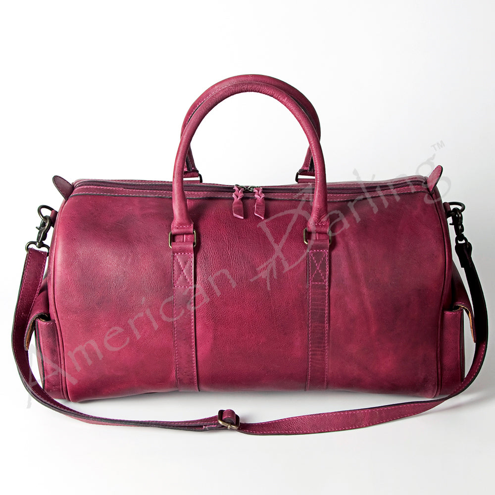 LC-ADBGZ399A Duffel Genuine Western Leather Women Bag