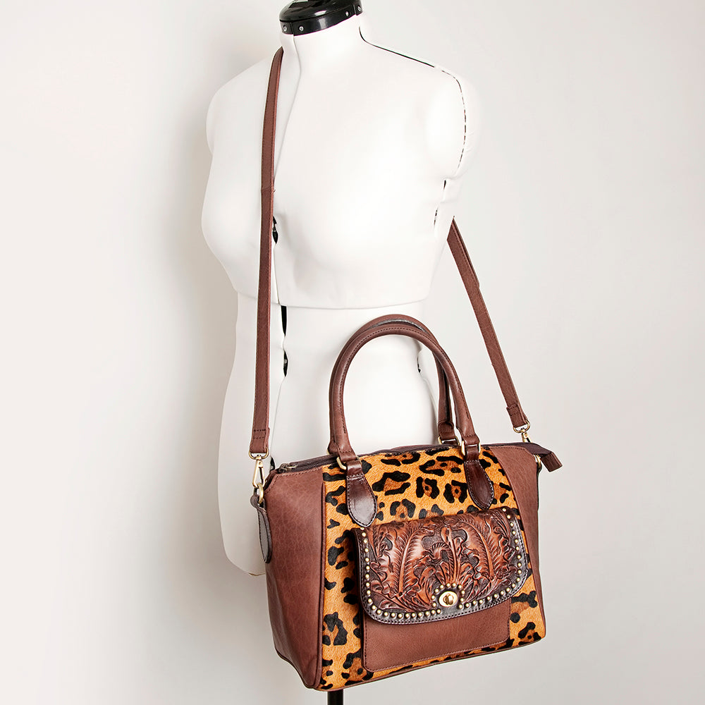 ADBGI187 Tote Hair On Genuine Western Leather Women Bag