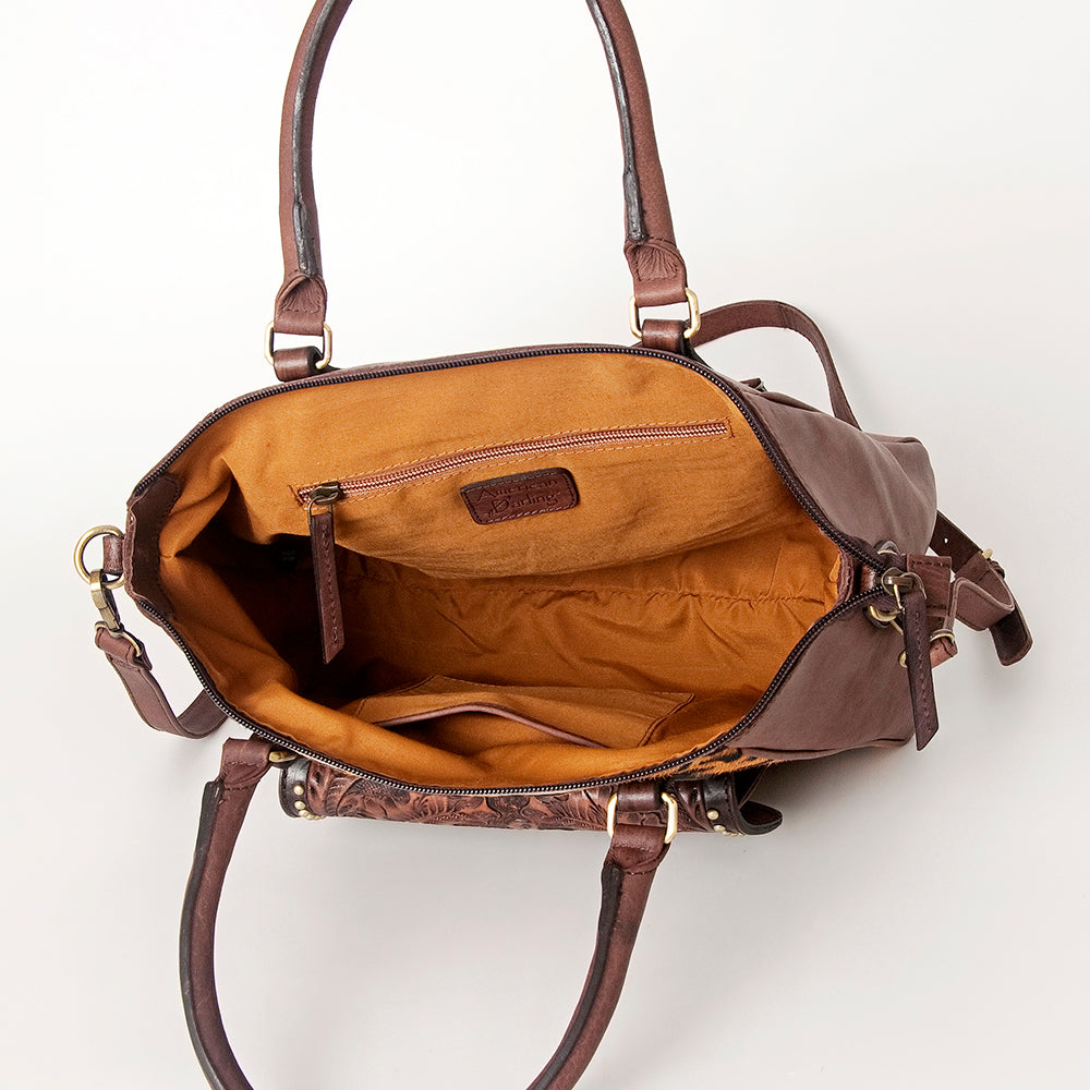 ADBGI187 Tote Hair On Genuine Western Leather Women Bag