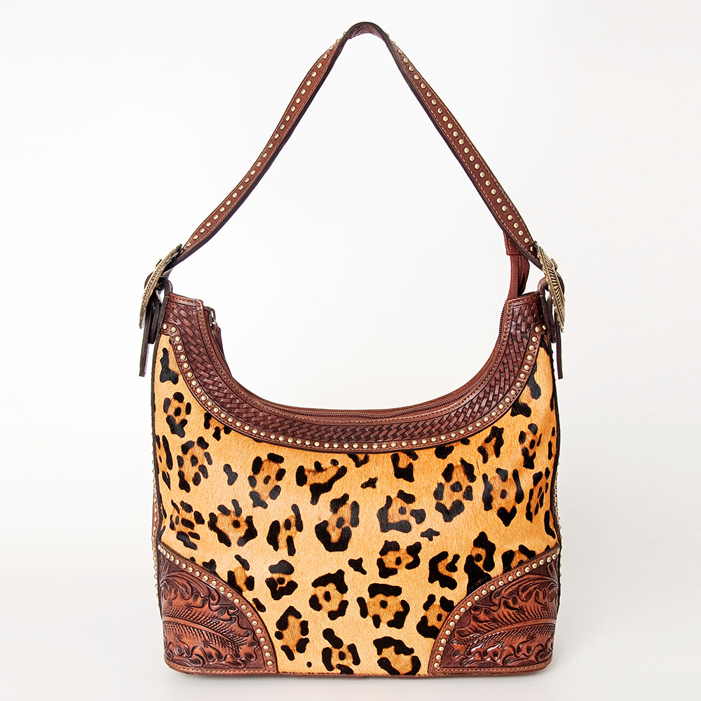 ADBGI188 Hobo Hair On Genuine Western Leather Women Bag