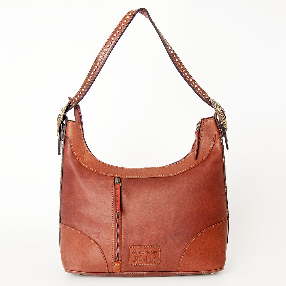 ADBGI188 Hobo Hair On Genuine Western Leather Women Bag