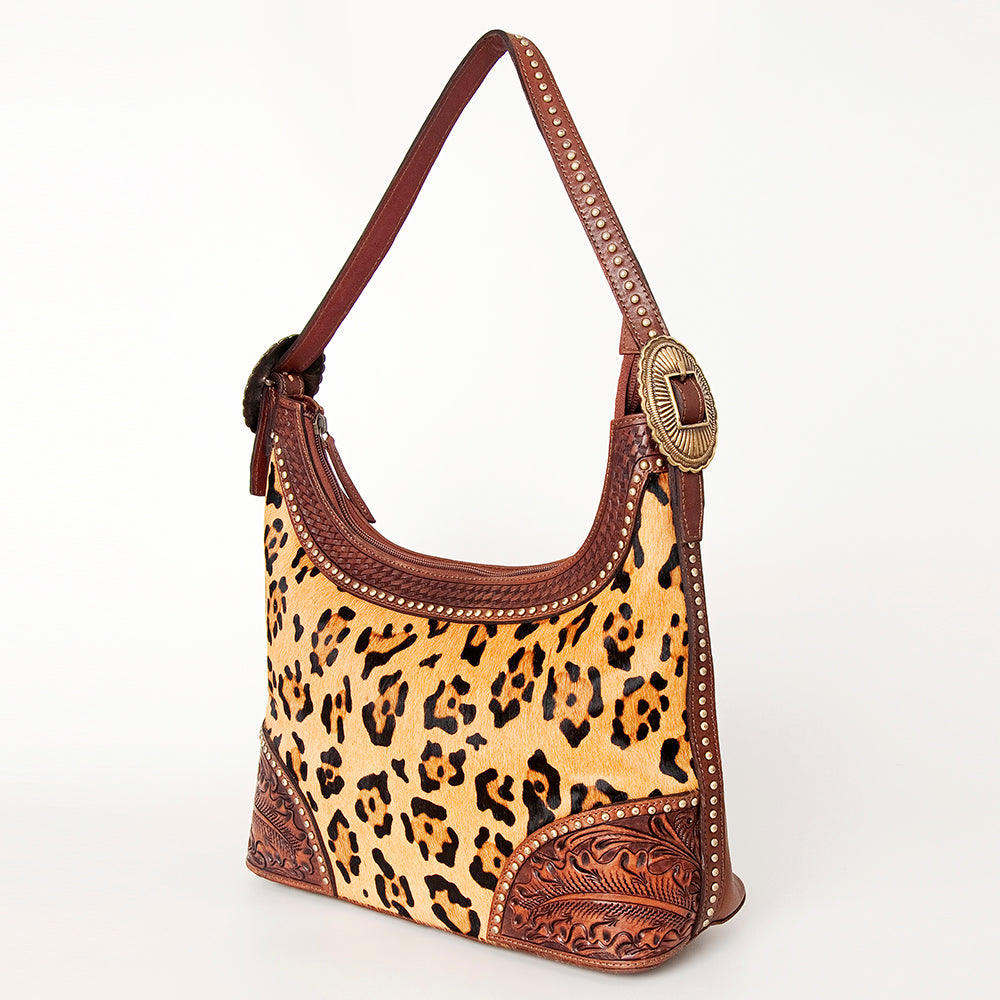 ADBGI188 Hobo Hair On Genuine Western Leather Women Bag