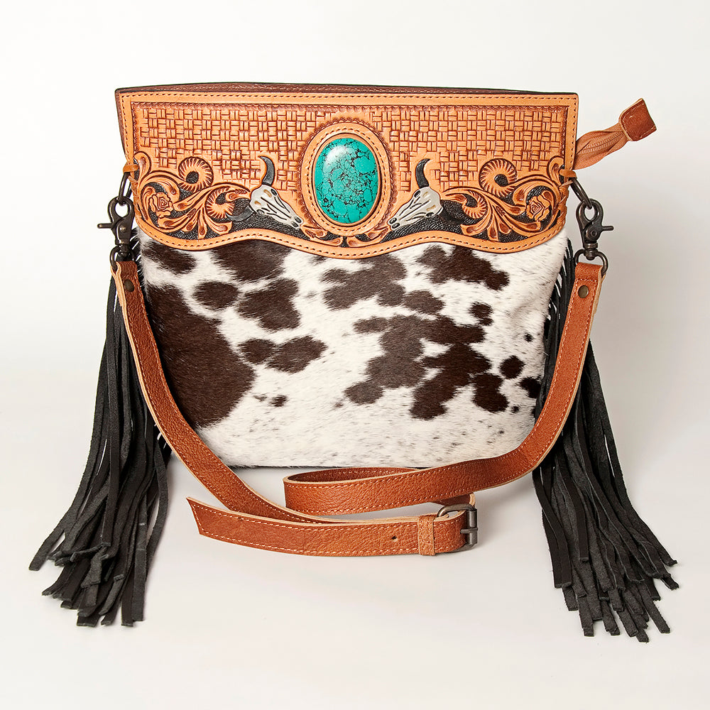 ADBGS146 Crossbody Genuine Western Leather Women Bag Caddy