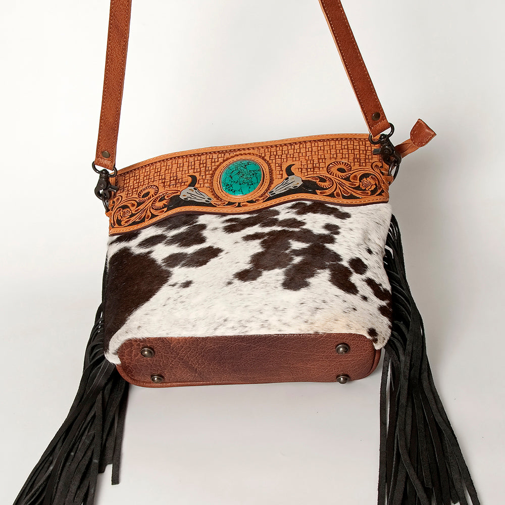 ADBGS146 Crossbody Genuine Western Leather Women Bag Caddy