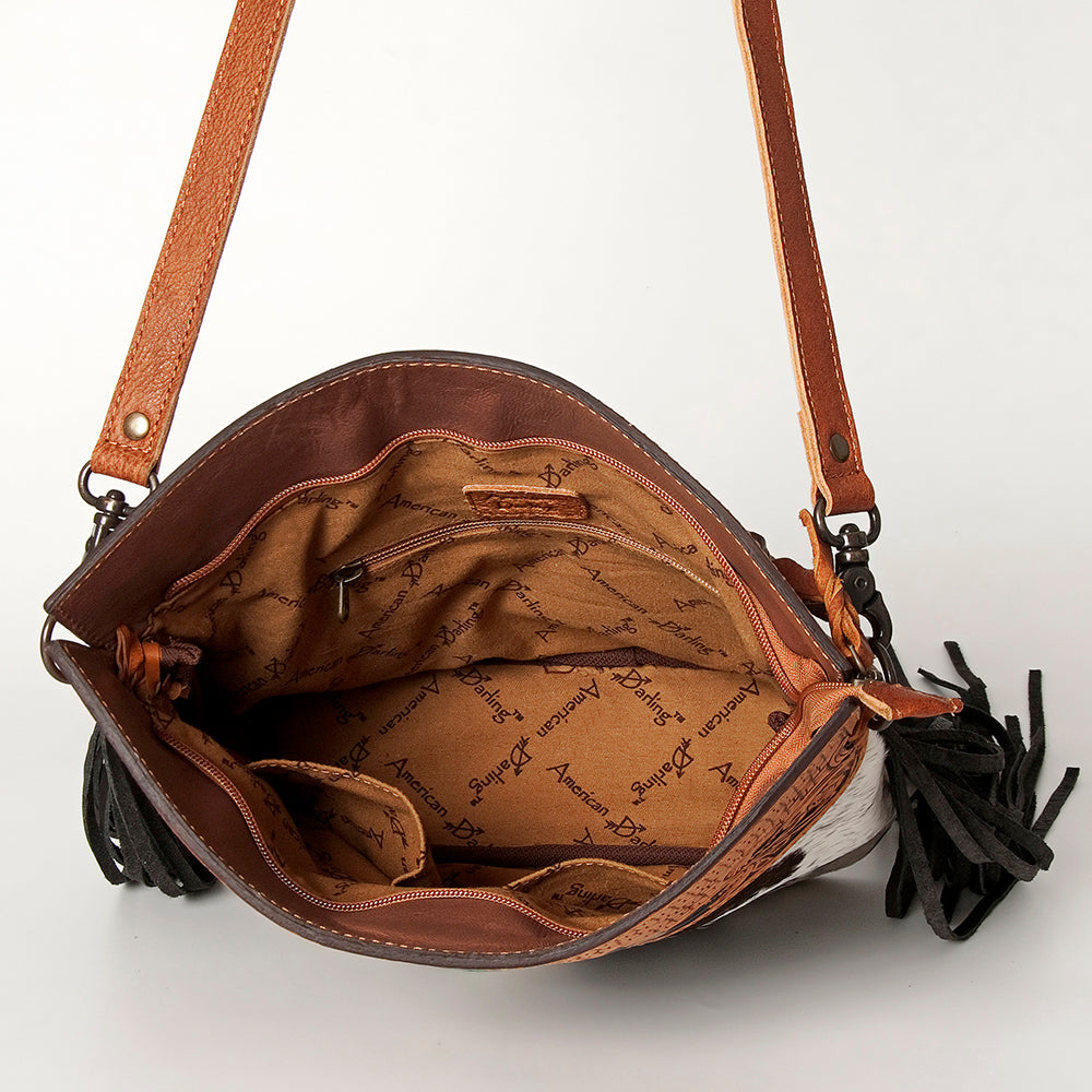 ADBGS146 Crossbody Genuine Western Leather Women Bag Caddy