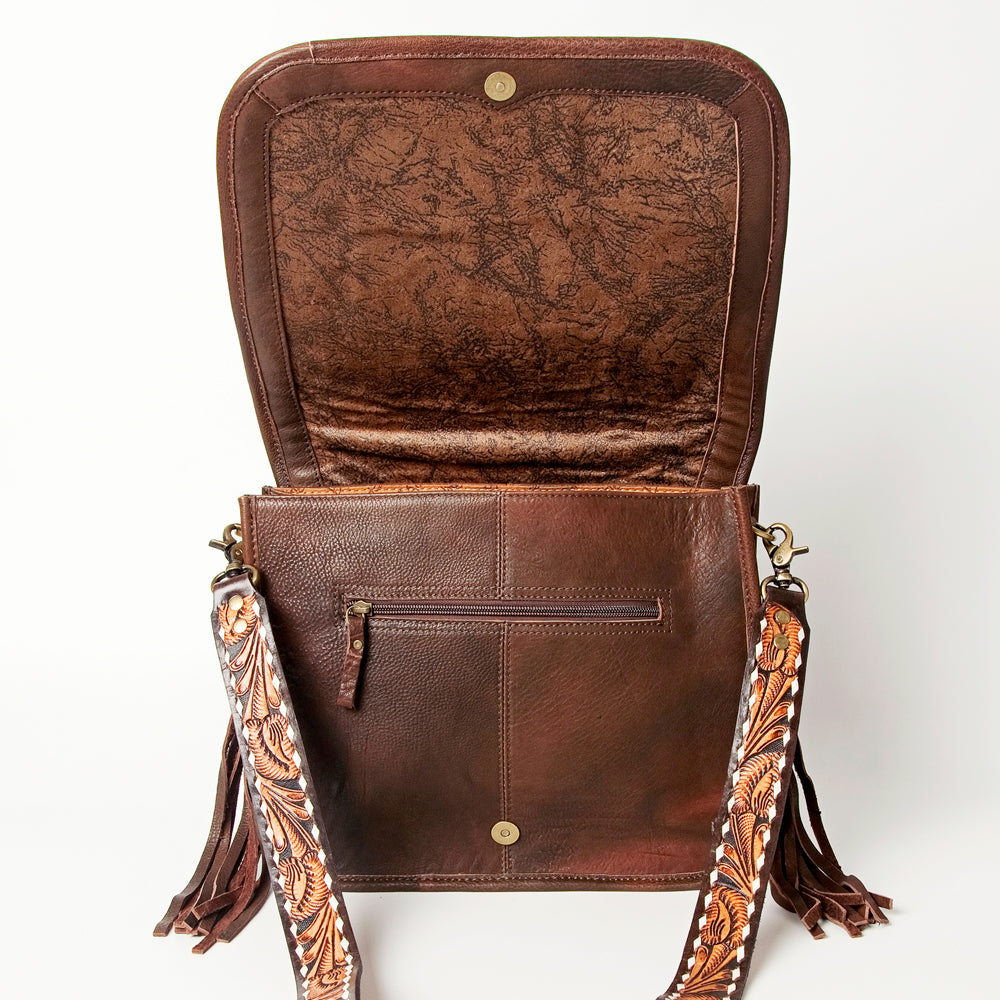 LC-ADBGA207 Crossbody Genuine Western Leather Women Bag