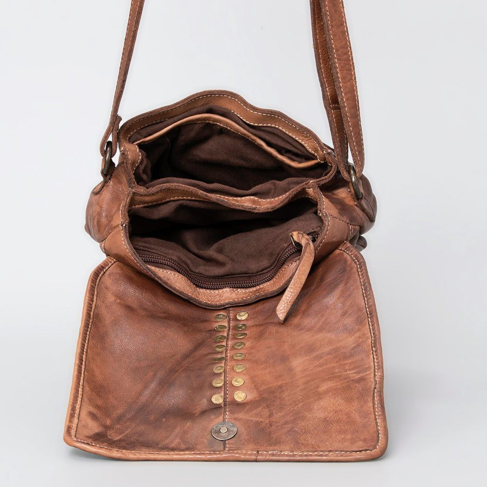 LC-NMBGM114 Crossbody Genuine Leather women bag western Bag