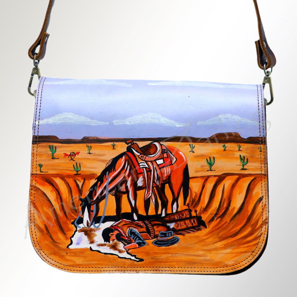 ADBGM191 Messenger Genuine Western Leather Women Bag