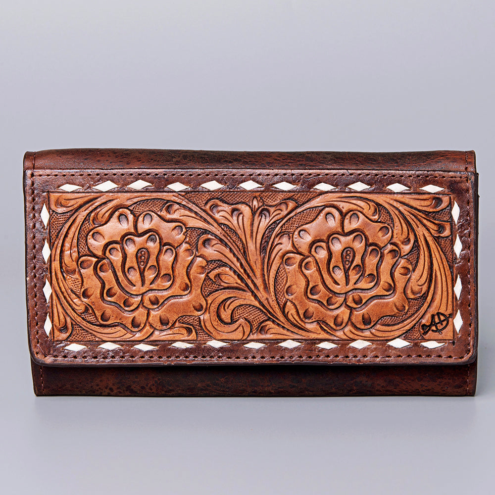 ADBGZ393 Wallet Genuine Western Leather Women Bag