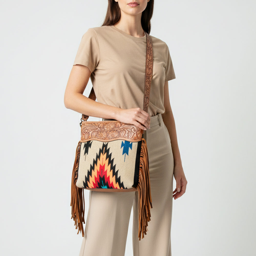 LC-ADBGZ422A Crossbody Genuine Western Leather Women Bag