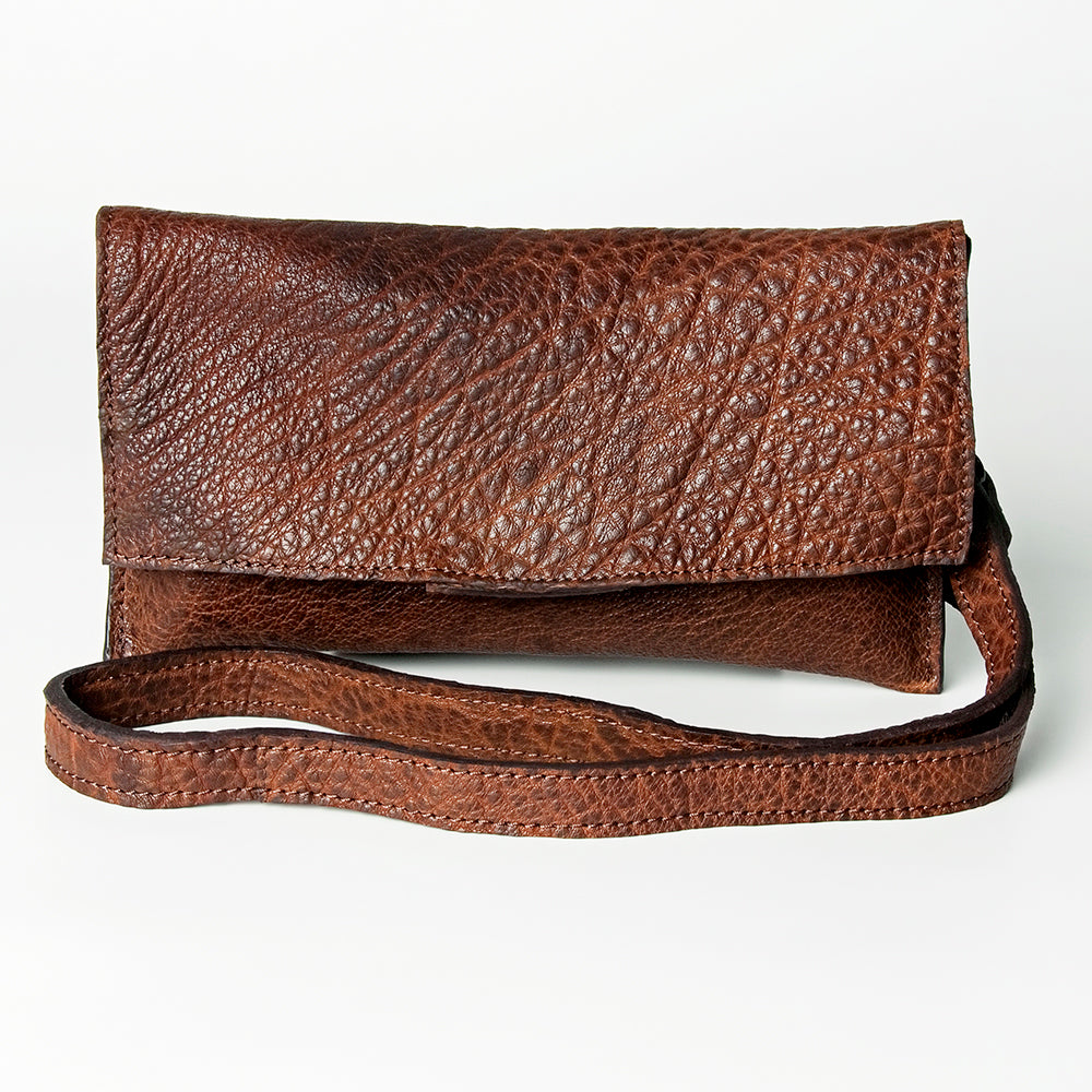 LC-ADBGZ442A Wristlet Genuine Western Leather Women Bag