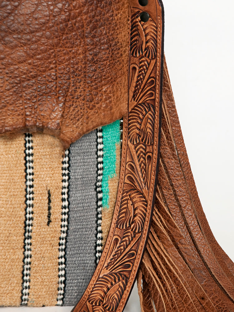 LC-ADBGZ369B Messenger Genuine Western Leather Women Bag