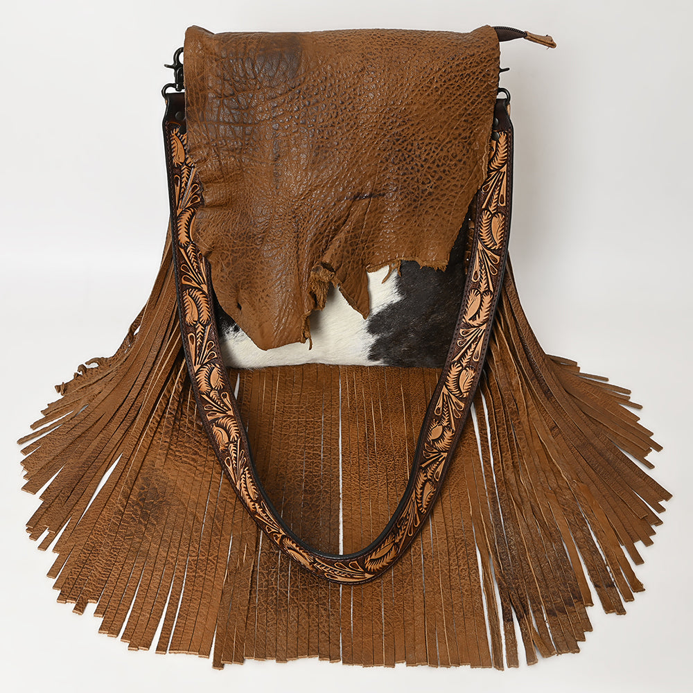 LC-ADBGZ137B Messenger Genuine Western Leather Women Bag Becca