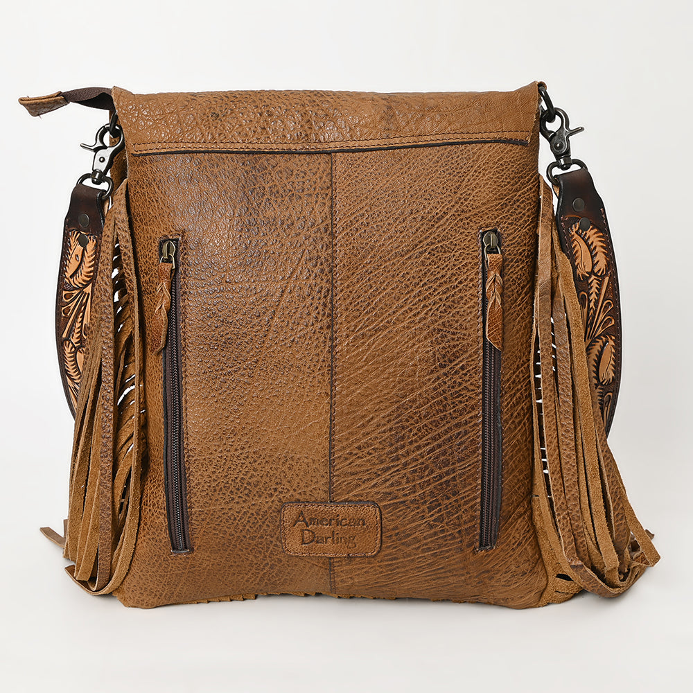 LC-ADBGZ137B Messenger Genuine Western Leather Women Bag Becca