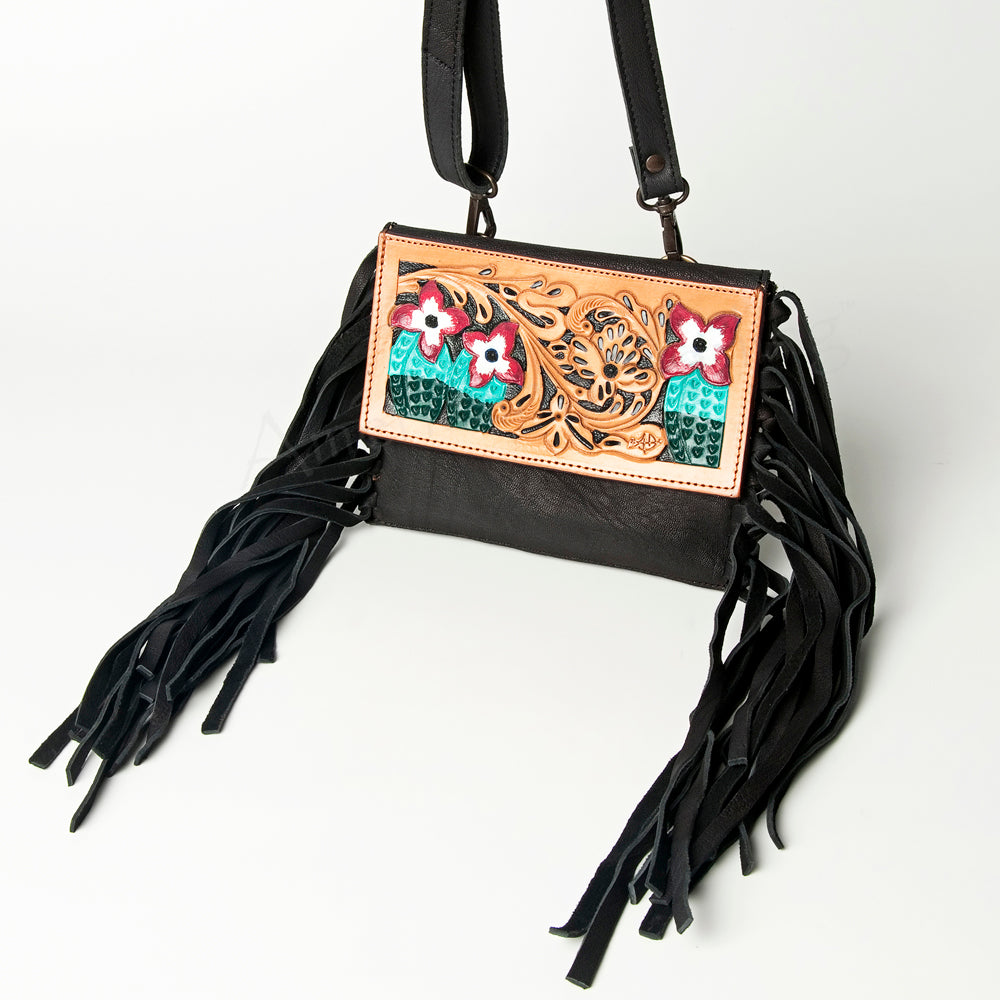 LC-ADBGZ189A Wallet Genuine Western Leather Women Bag