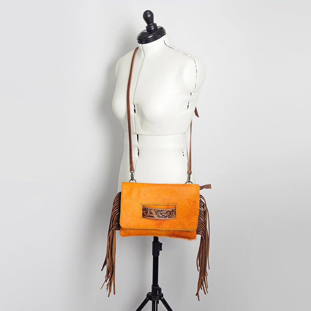 ADBG501 Crossbody Hair On Genuine Western Leather Women Bag