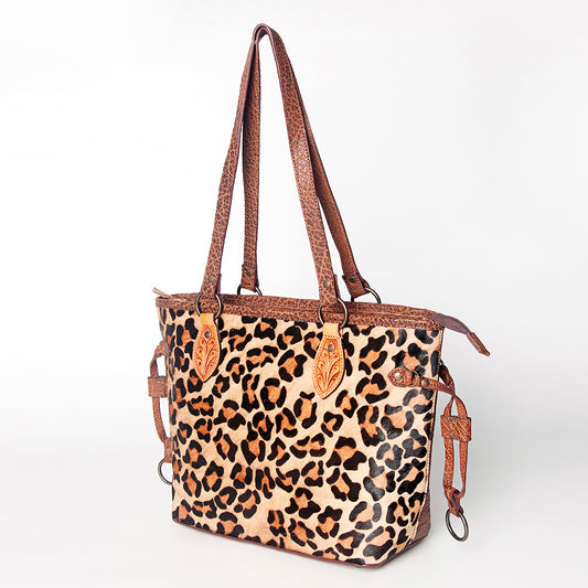 LC-ADBGZ313B Tote Hair On Genuine Western Leather Women Bag