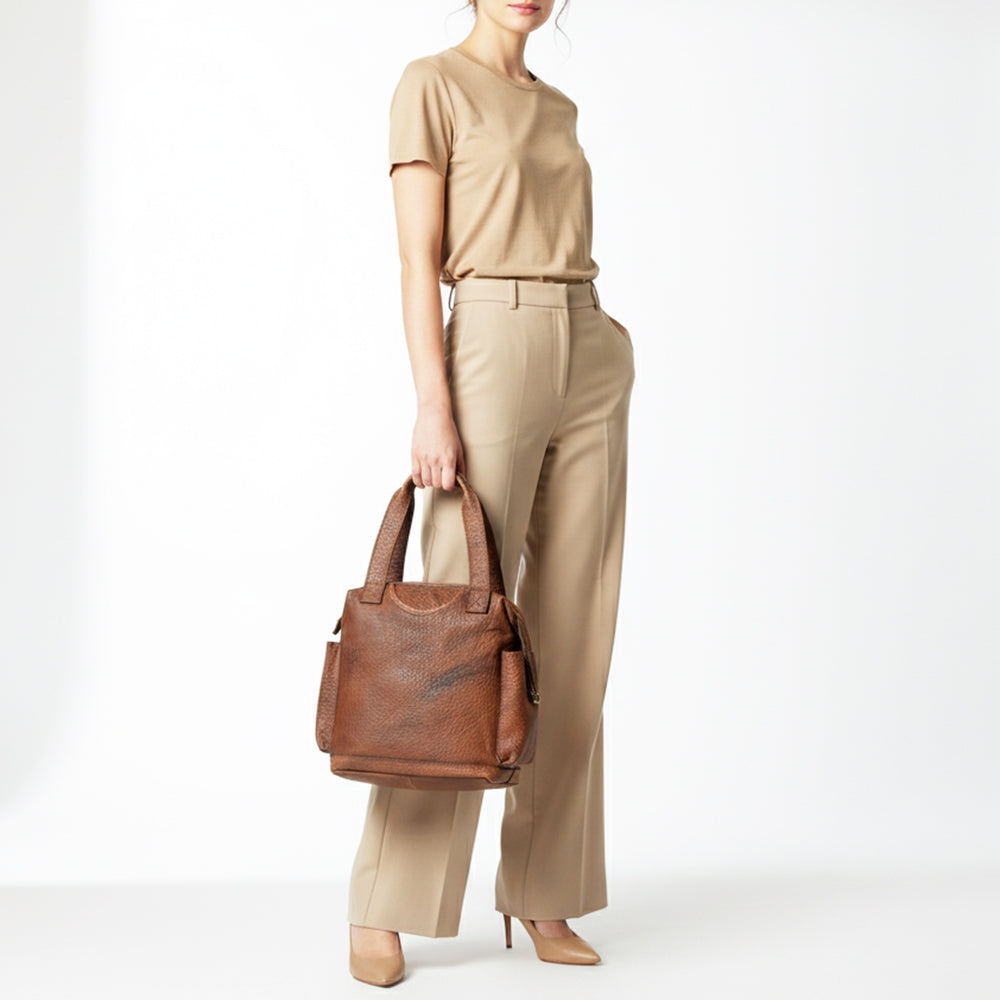 LC-ADBGZ430C Full-Grain Leather Western Backpack Bag - Rustic Everyday Carry by American Darling