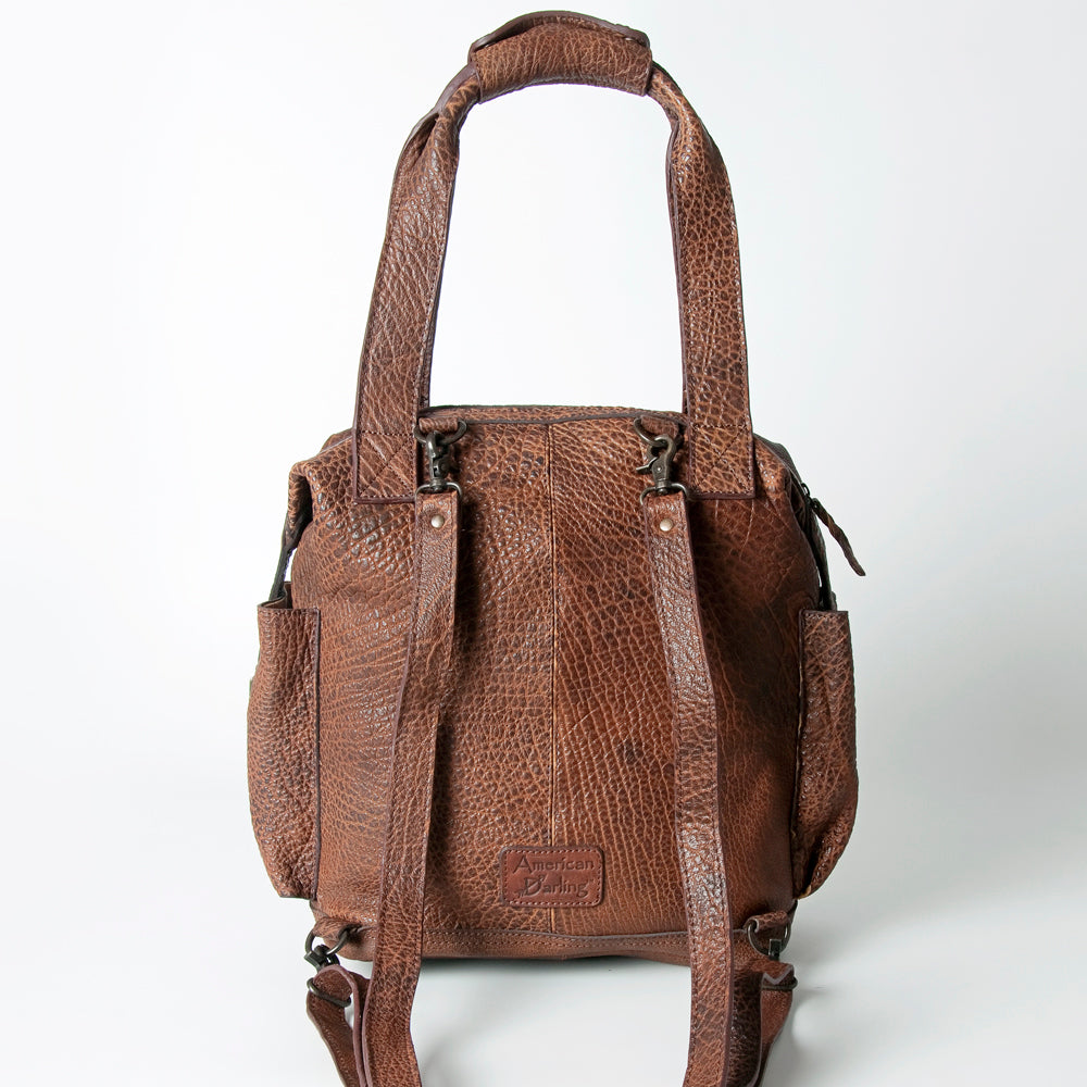 LC-ADBGZ430C Full-Grain Leather Western Backpack Bag - Rustic Everyday Carry by American Darling