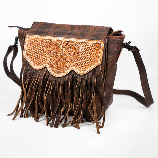 LC-ADBGZ457A Messenger Genuine Western Leather Women Bag