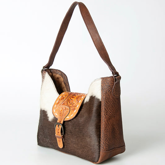 LC-ADBGZ464B Tote Hair On Genuine Western Leather Women Bag