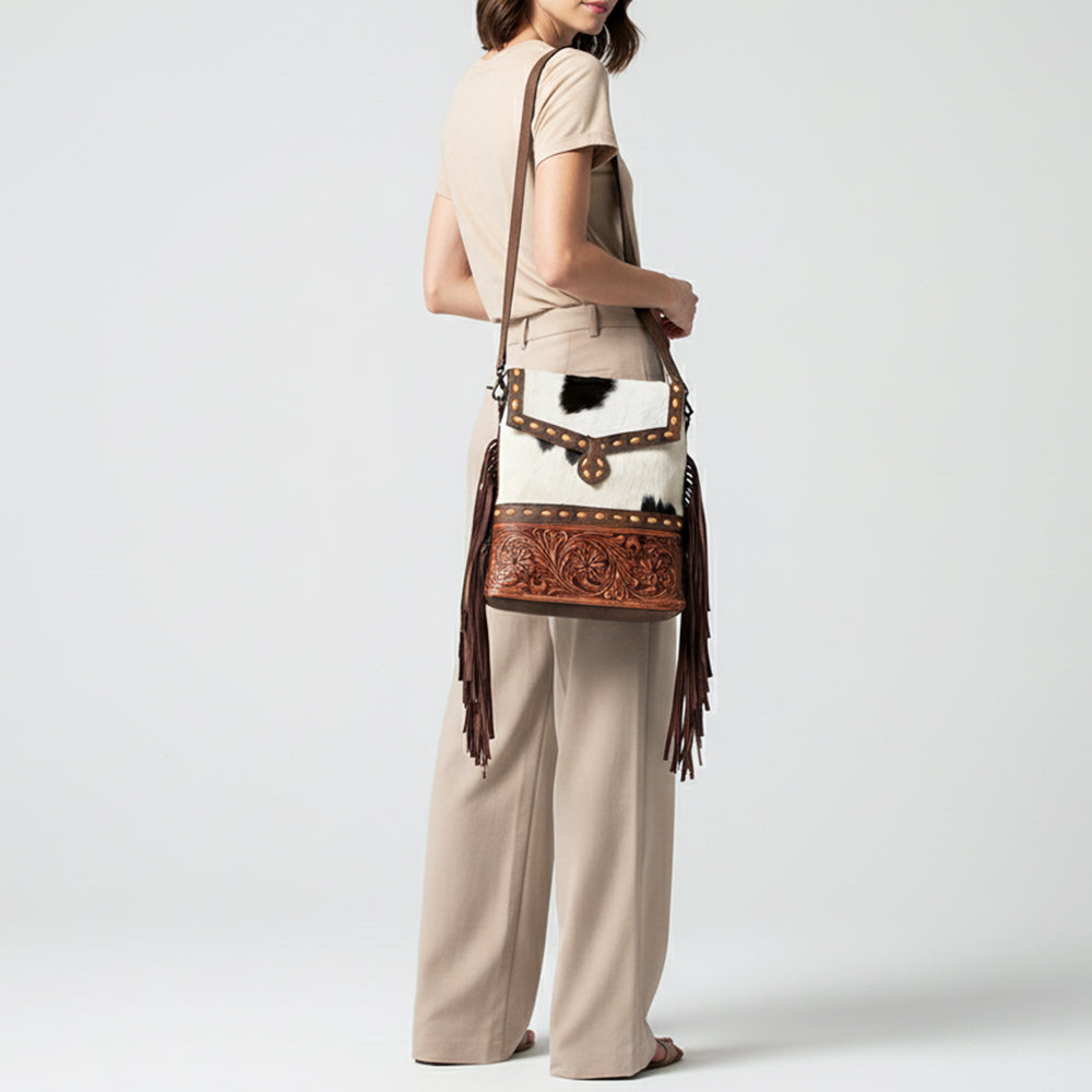 LC-ADBGZ465 Messenger Genuine Western Leather Women Bag