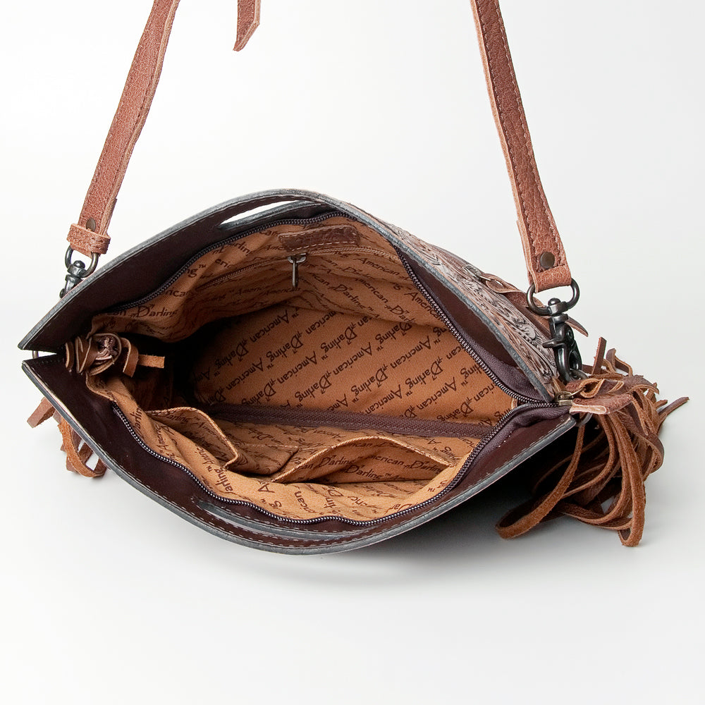 LC-ADBGS146 Crossbody Genuine Western Leather Women Bag Mae