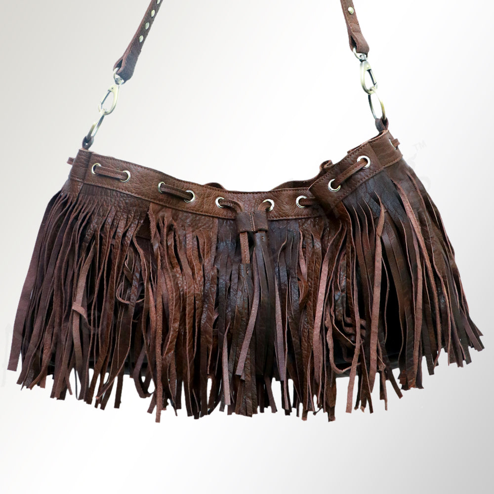ADBGM178 Bucket Genuine Western Leather Women Bag