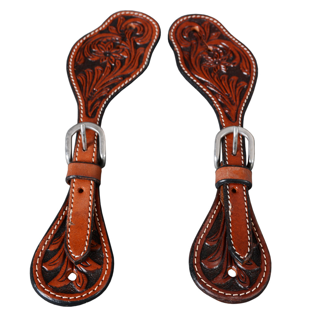 BESPE129-Western Leather Spurs Strap