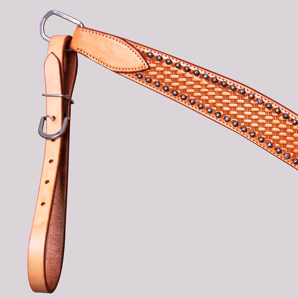 BEBCE131-Western leather Breast Collar